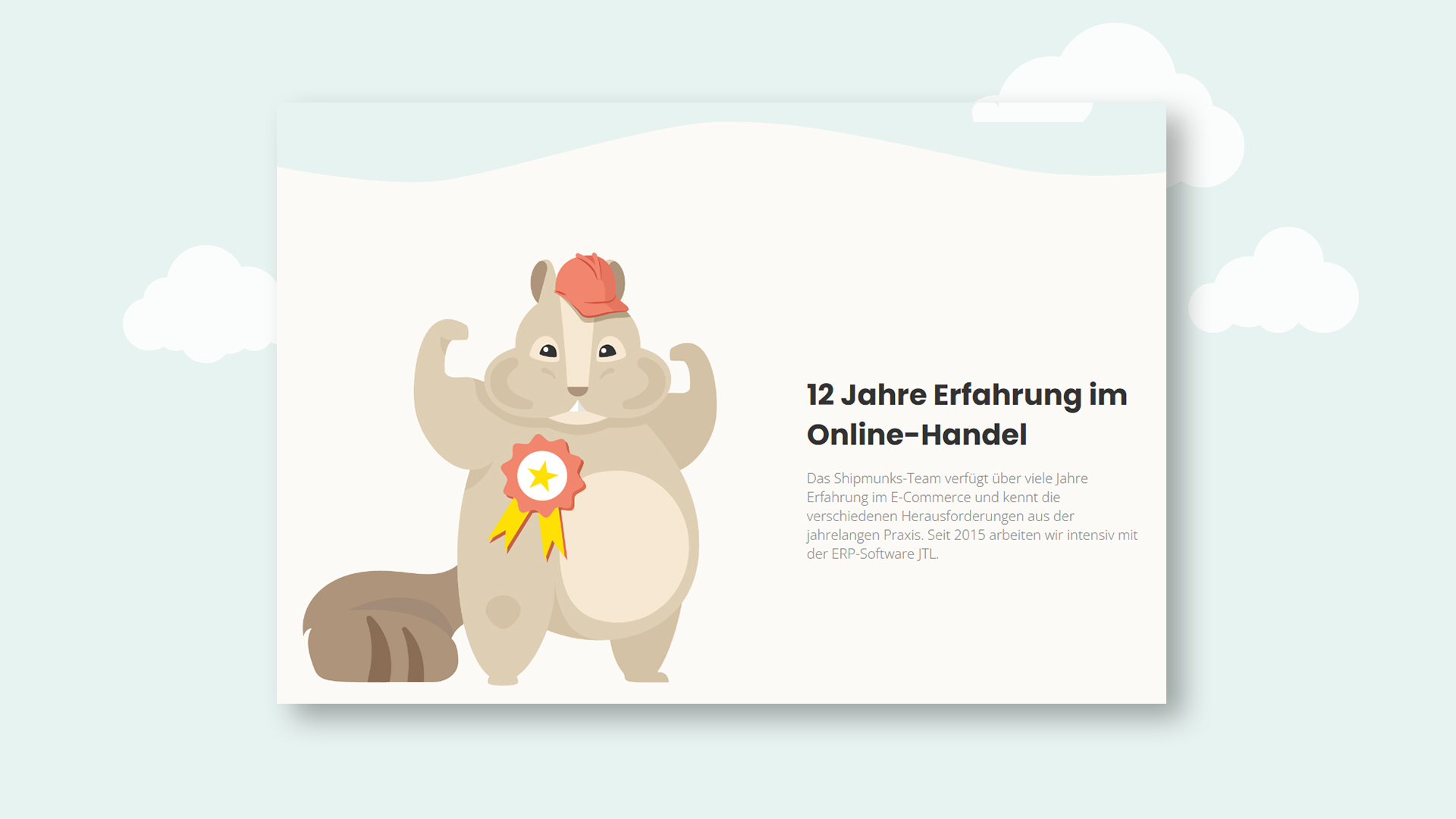 Shipmunk Erfahrung illustration Sieger