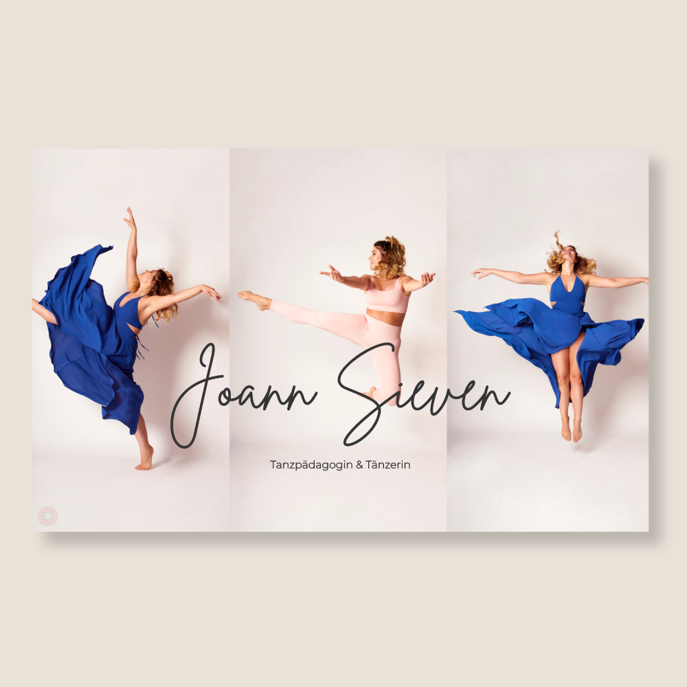 Webdesign Beispiel Joanne Sieven