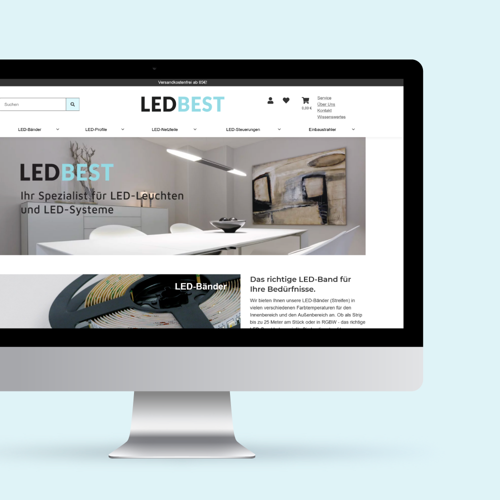 Webdesign LEDBest